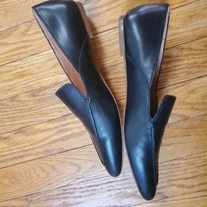 NIB Madewell Frances Skimmer Leather Loafers